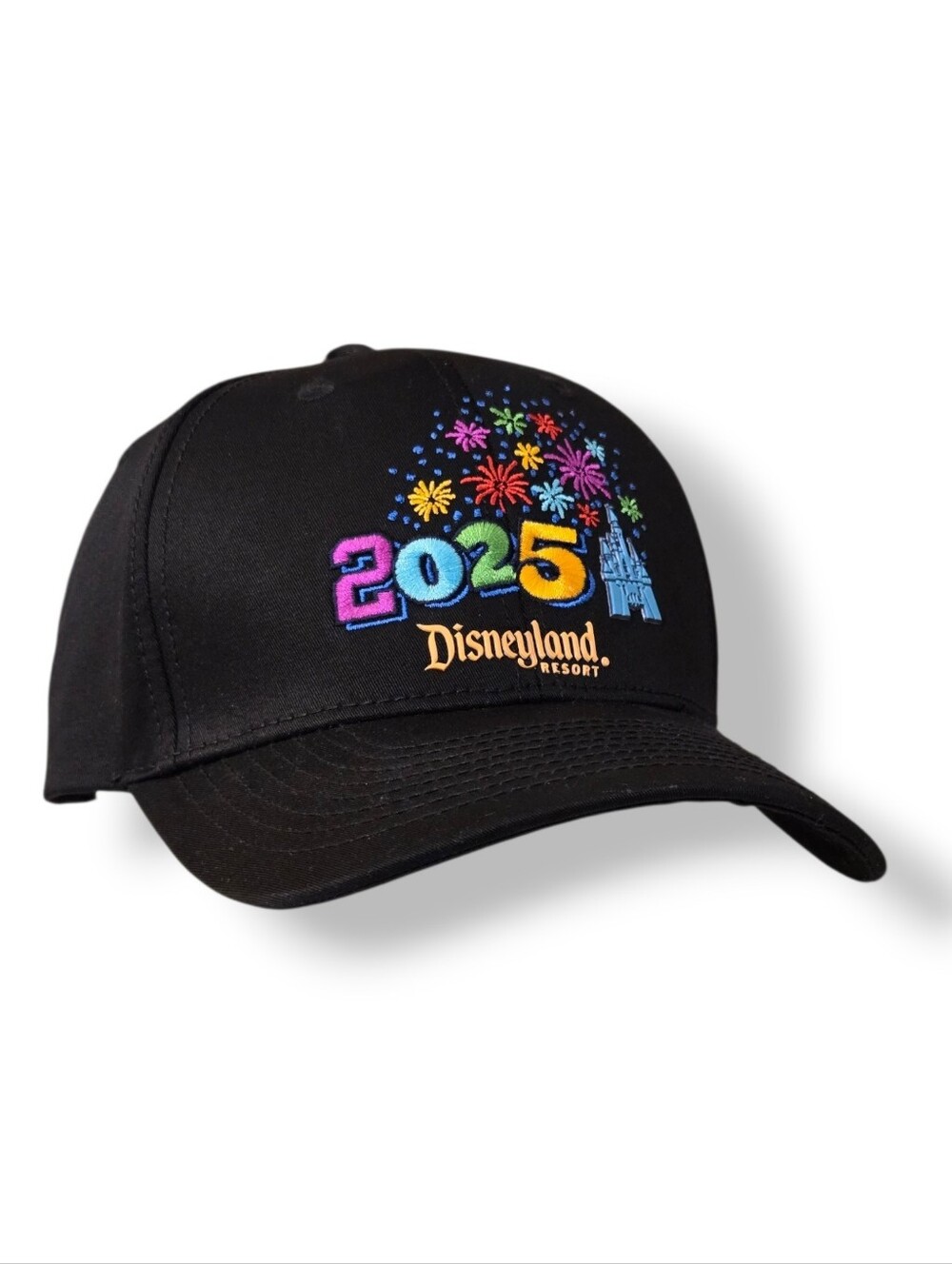 Disney World 2025 Baseball Cap Walt Disney World California Castle & Fireworks
